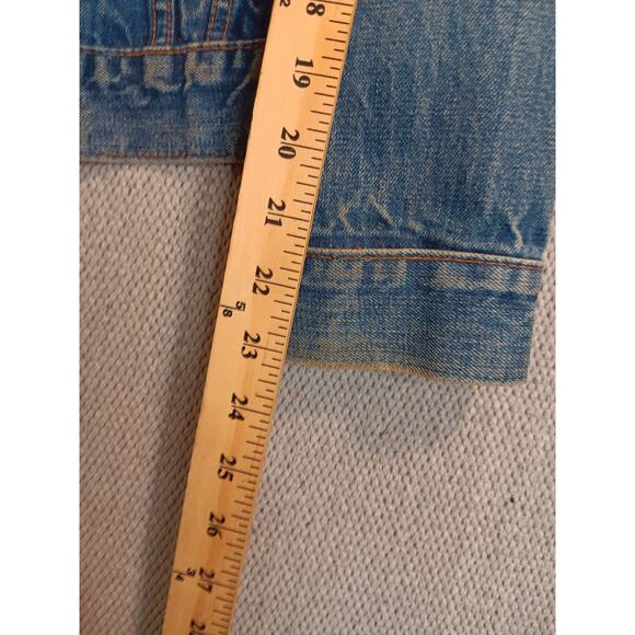 Levis Big E Type 3 Vintage Denim Jacket Mens Small Blue 1969-70 Distressed USA - Picture 13 of 16